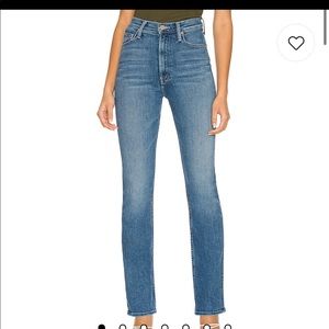 Mother Denim High Waisted Rider Skimp